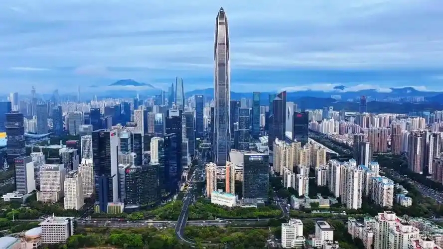 Shenzhen CBD skyline
